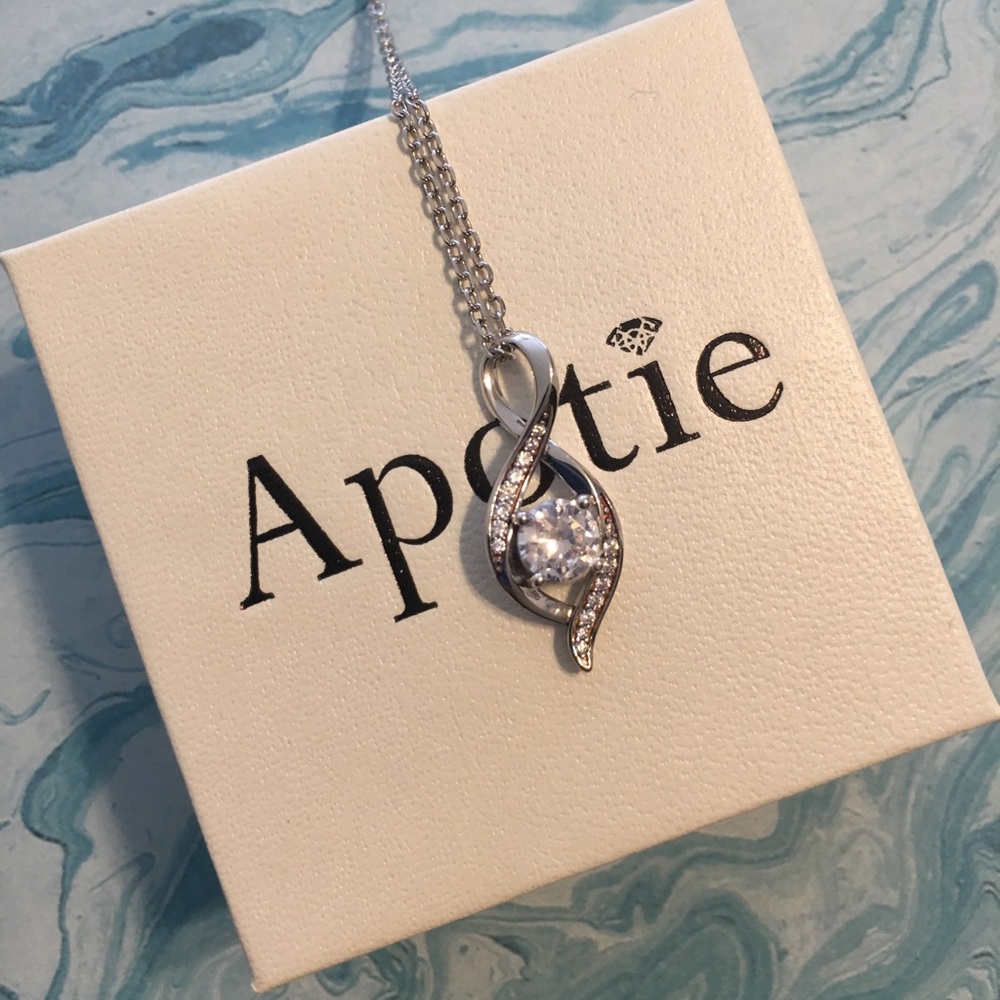 Silver 925 Apotie Infinity Necklace